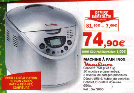Moulinex OW3000 inox ÃƒÂ moins de 75 euros ÃƒÂ Hyper U