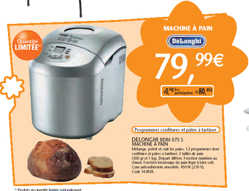 Map Delonghi Silver àmoins de 80 euros